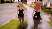 Sonico Bunnygirl для GTA San Andreas миниатюра 2