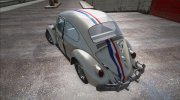 Volkswagen Beetle 1968 Herbie for GTA San Andreas miniature 6
