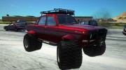 ГАЗ 24 4x4 Off-road для GTA San Andreas миниатюра 2