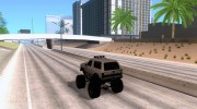 Ford Bronco IV Monster для GTA San Andreas миниатюра 3