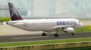 Airbus A320-200 LAN Argentina - Oneworld Alliance Livery (LV-BFO) для GTA San Andreas миниатюра 6