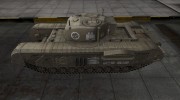 Зоны пробития контурные для Churchill VII для World Of Tanks миниатюра 2