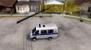 ГАЗель 2705 Полиция para GTA San Andreas miniatura 2