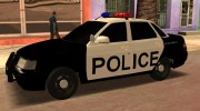 Ваз 2110 Police для GTA San Andreas миниатюра 2