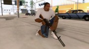 AK 74 silenced para GTA San Andreas miniatura 3