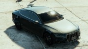 2015 Audi A7 для GTA 5 миниатюра 4