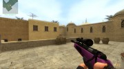 Silenced Pink Scout With Laserdot para Counter-Strike Source miniatura 3