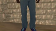 Светло-голубые джинсы для GTA San Andreas миниатюра 1
