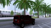 Hummer H2 Bomberos (span. Feuerwehr) для GTA San Andreas миниатюра 3