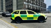 Skoda Octavia Scout Paramedic para GTA 4 miniatura 5