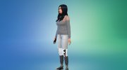 Fila pants для Sims 4 миниатюра 3