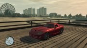 Dodge Viper SRT-10 2008 Roadster для GTA 4 миниатюра 1