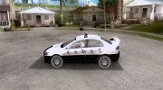 Mitsubishi Lancer EVO X Japan Police para GTA San Andreas miniatura 2