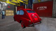 Zastava 750 - The Cars Movie for GTA San Andreas miniature 3