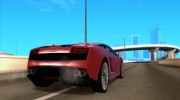 Lamborghini Gallardo LP550 Valentino Balboni для GTA San Andreas миниатюра 4