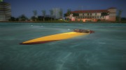 Bugatti Sang Bleu Speedboat для GTA Vice City миниатюра 5