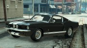 1967 Ford Mustang GT500 for GTA 5 miniature 2