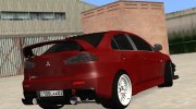 Mitsubishi Lancer Evolution X for GTA San Andreas miniature 2