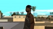 New bro in black clotch para GTA San Andreas miniatura 5