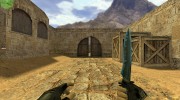 Knife w/ Blue Splat and Wooden Handle для Counter Strike 1.6 миниатюра 3