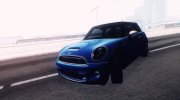 2011 Mini Cooper S для GTA San Andreas миниатюра 3