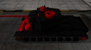 Черно-красные зоны пробития КВ-5 для World Of Tanks миниатюра 2