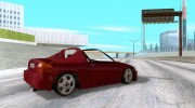Honda CRX Del Sol для GTA San Andreas миниатюра 3