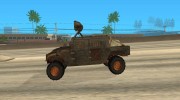 Hummer H1 для GTA San Andreas миниатюра 2