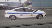 Citroen C 4 Lounge Милиция республики Беларусь для GTA San Andreas миниатюра 2