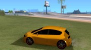 Seat Leon Cupra R 2009 для GTA San Andreas миниатюра 2