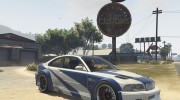 BMW M3 GTR E46 Most Wanted for GTA 5 miniature 2