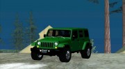Jeep Wrangler Unlimited Rubicon 2013 for GTA San Andreas miniature 6