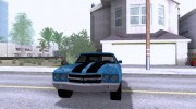 Chevrolet Chevelle SS для GTA San Andreas миниатюра 5