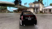 Cadillac CTS-V Police Car для GTA San Andreas миниатюра 3