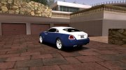 Rolls-Royce Wraith 14 для GTA San Andreas миниатюра 3