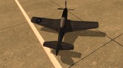 P-51 Mustang для GTA San Andreas миниатюра 3