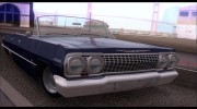 Chevrolet Impala 1963 para GTA San Andreas miniatura 1