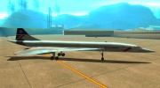 Concorde [FINAL VERSION] para GTA San Andreas miniatura 4
