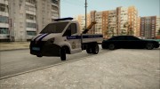 ГАЗель Next Эвакуатор ДПС для GTA San Andreas миниатюра 3