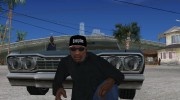 Кепка Compton para GTA San Andreas miniatura 8