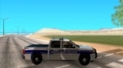 Chevrolet Silverado Rockland Police Department para GTA San Andreas miniatura 5