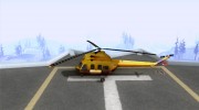 Ми-2 Милицейский для GTA San Andreas миниатюра 2