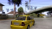 ВАЗ 2170 Priora Baki taksi for GTA San Andreas miniature 4