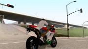 2007 Ducati 1098 Corse Tricolor для GTA San Andreas миниатюра 2