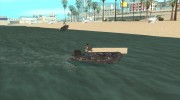 Надувная лодка Zodiac para GTA San Andreas miniatura 5