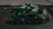 Французкий синеватый скин для AMX 50 120 для World Of Tanks миниатюра 2