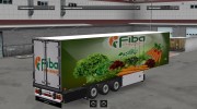 Fiba Tarım Ürünleri Trailer para Euro Truck Simulator 2 miniatura 1