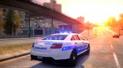 Liberty City Police Ford Interceptor for GTA 4 miniature 4