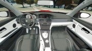 BMW M3 E92 2008 v.2.0 para GTA 4 miniatura 7