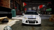 Ford Focus police UK for GTA 4 miniature 4